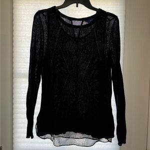 Elegant Black Women's Top